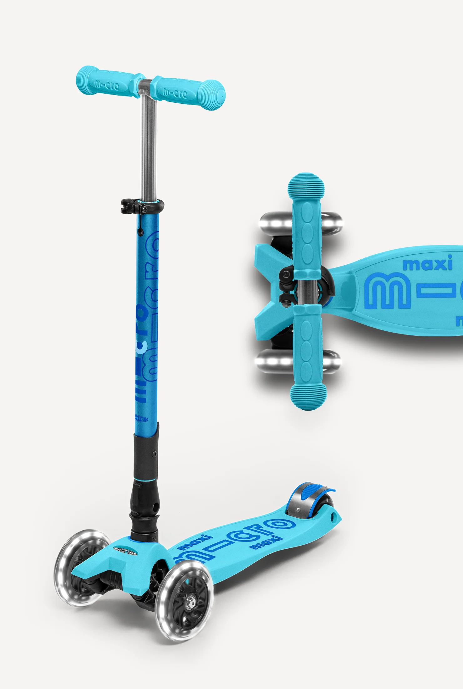 Micro Maxi Foldable LED Scooter - Image 11