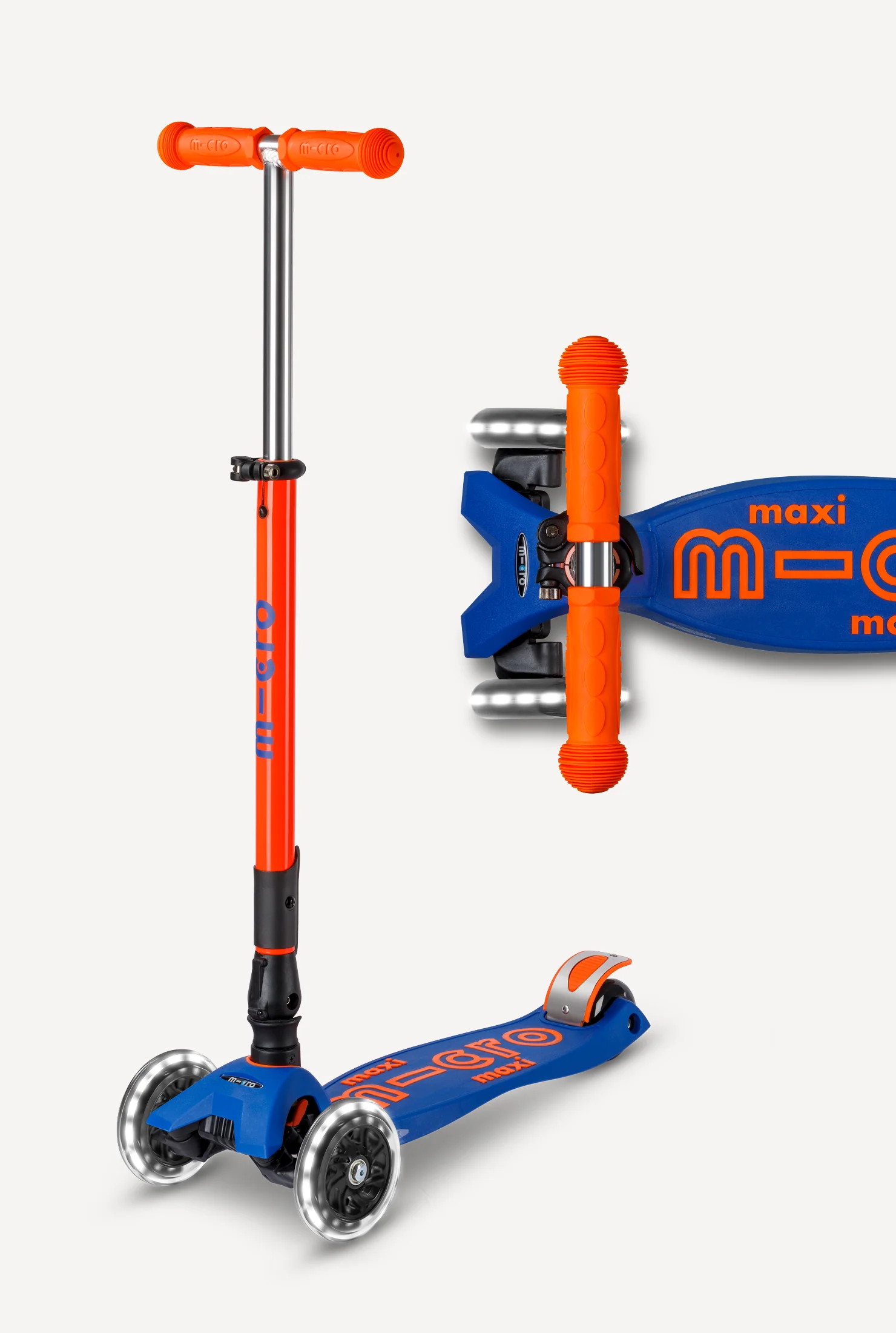 Micro Maxi Foldable LED Scooter - Image 3