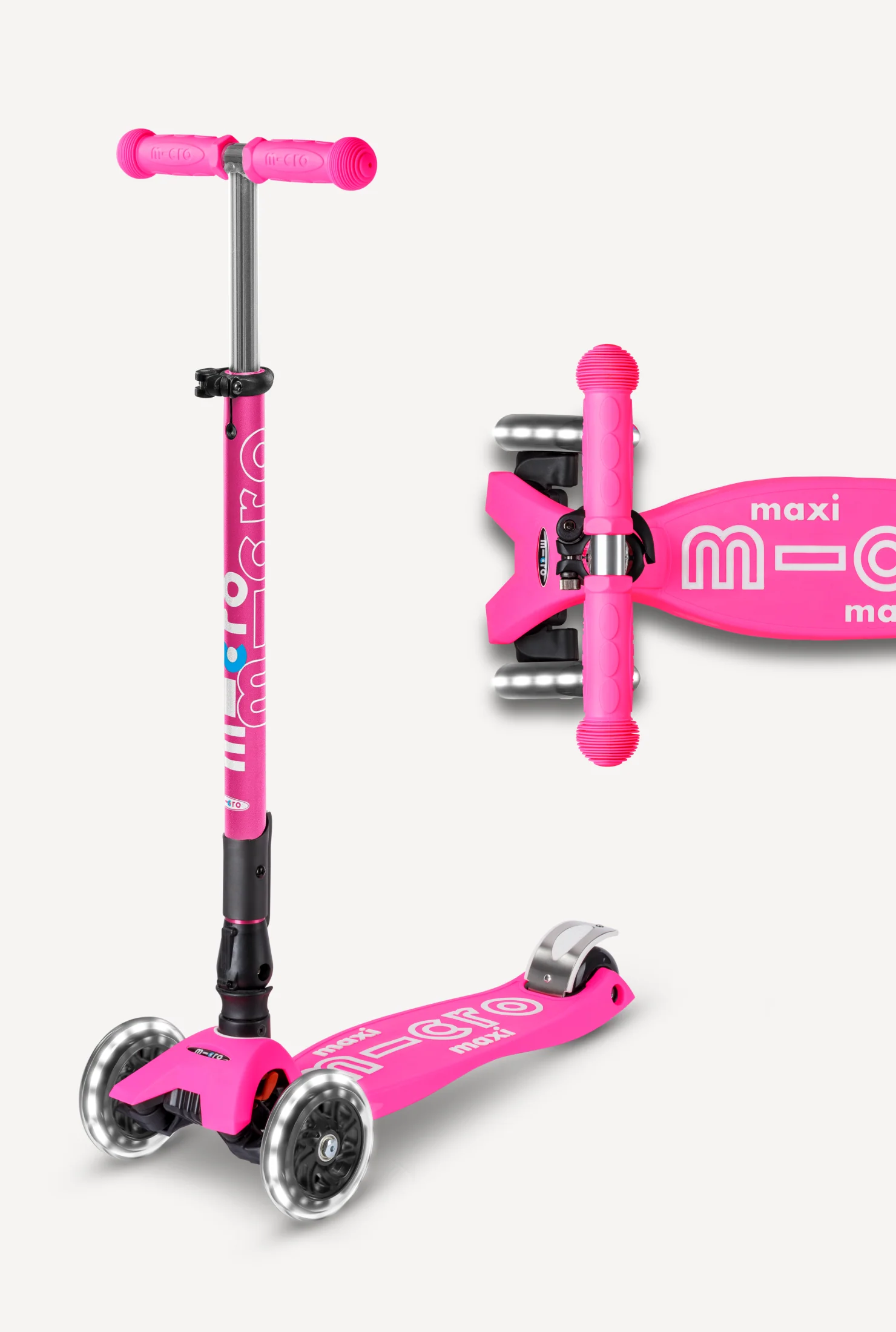 Micro Maxi Foldable LED Scooter - Image 5