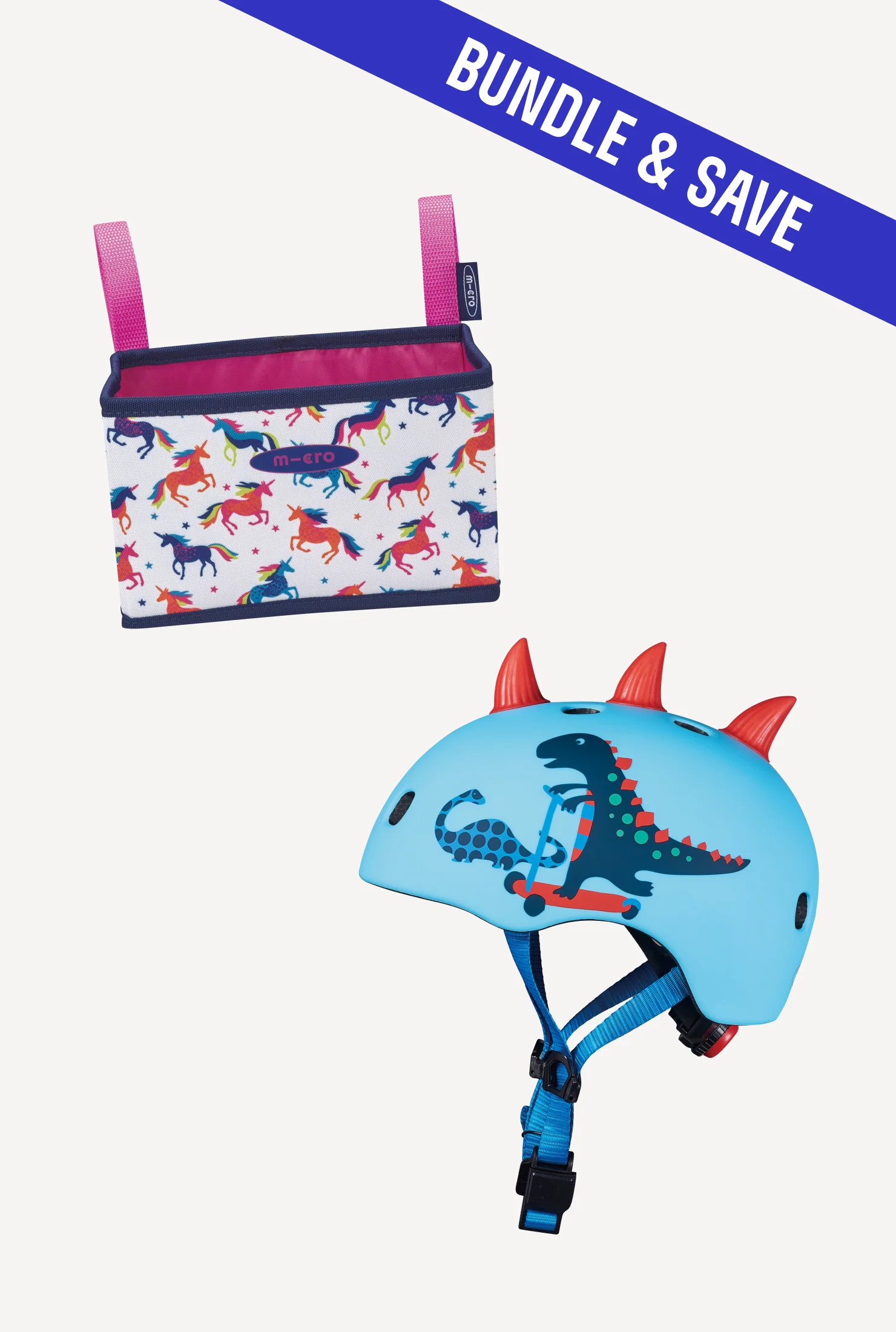 Micro Pattern Helmet + Foldable Basket - Image 14