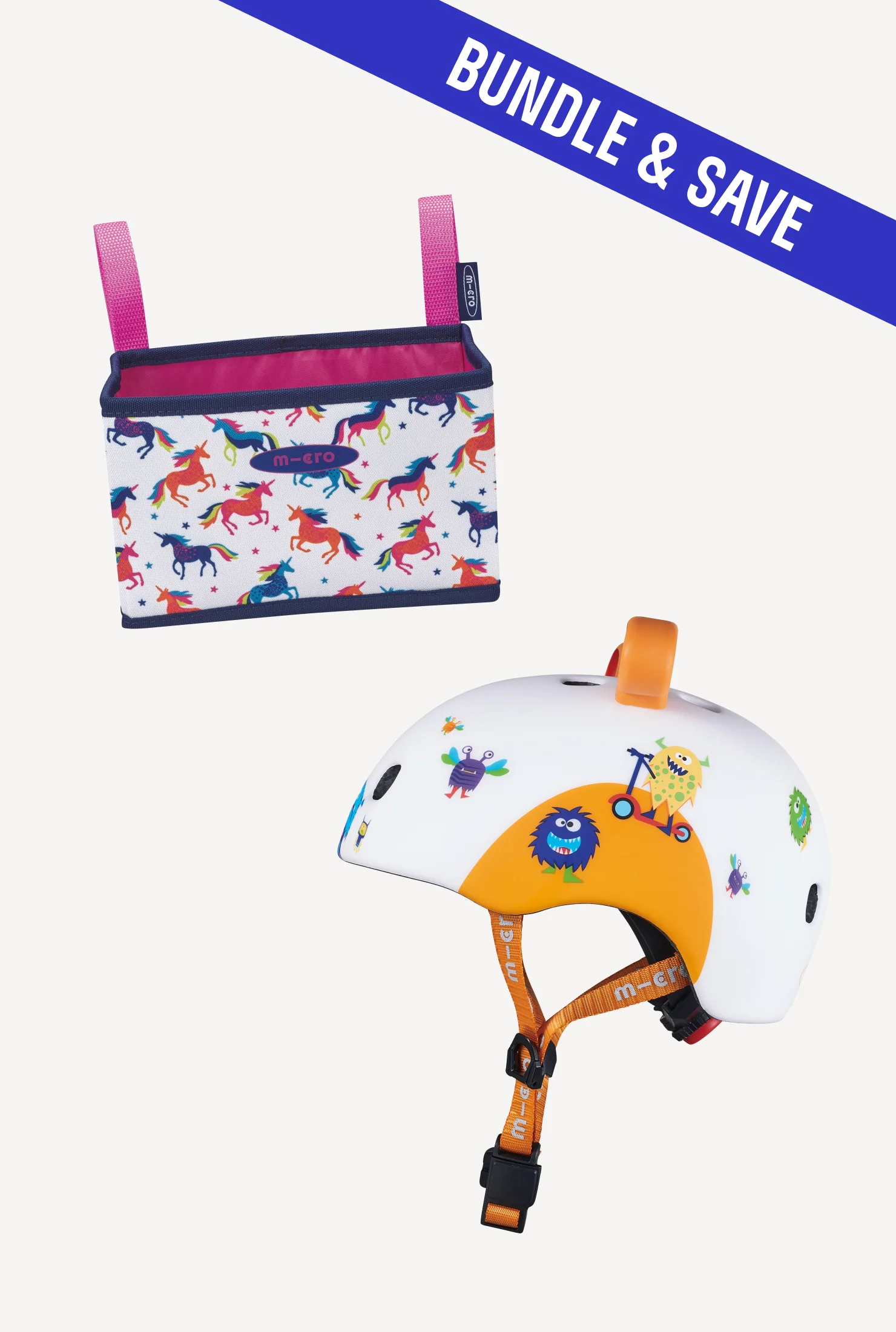 Micro Pattern Helmet + Foldable Basket - Image 17