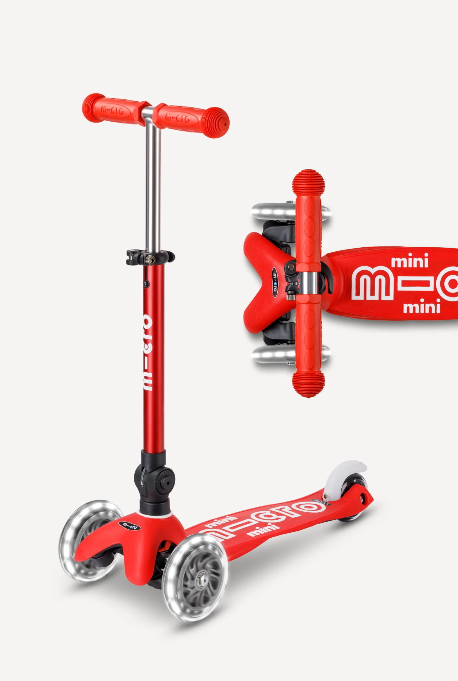 Micro Mini Foldable LED Scooter - Image 9