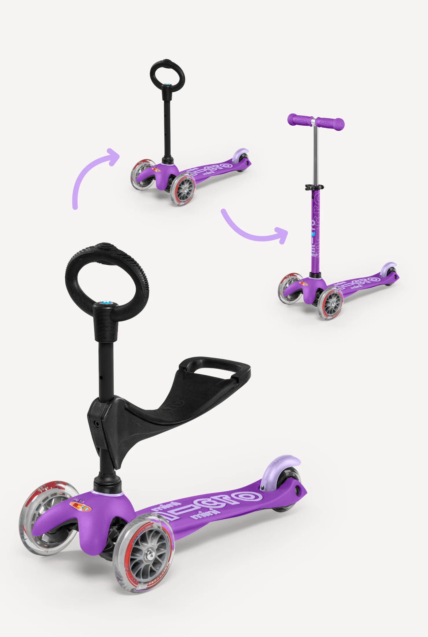 Warehouse Deals Micro Mini 3in1 Scooter - Image 4